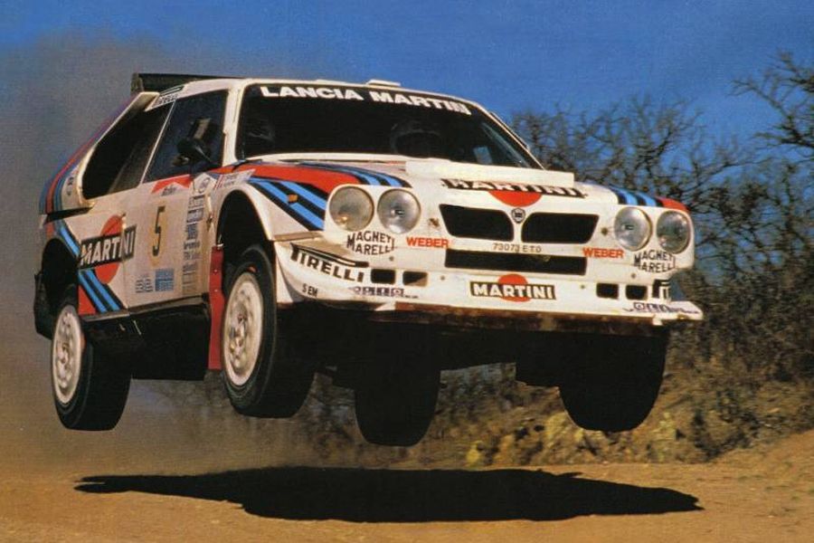 Miki Biasion's #5 Lancia Delta S4 Miki Biasion, #5 Lancia Delta S4, 1986, Rally Argentina, WRC
