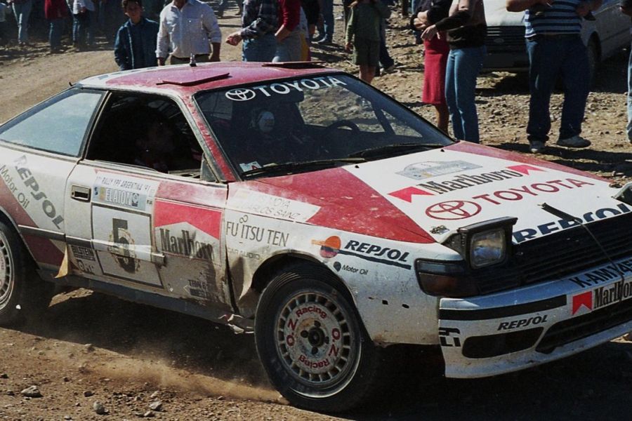 Toyota Celica at 1991 Rally Argentina Carlos Sainz,1991, Rally Argentina, Toyota Celica, WRC