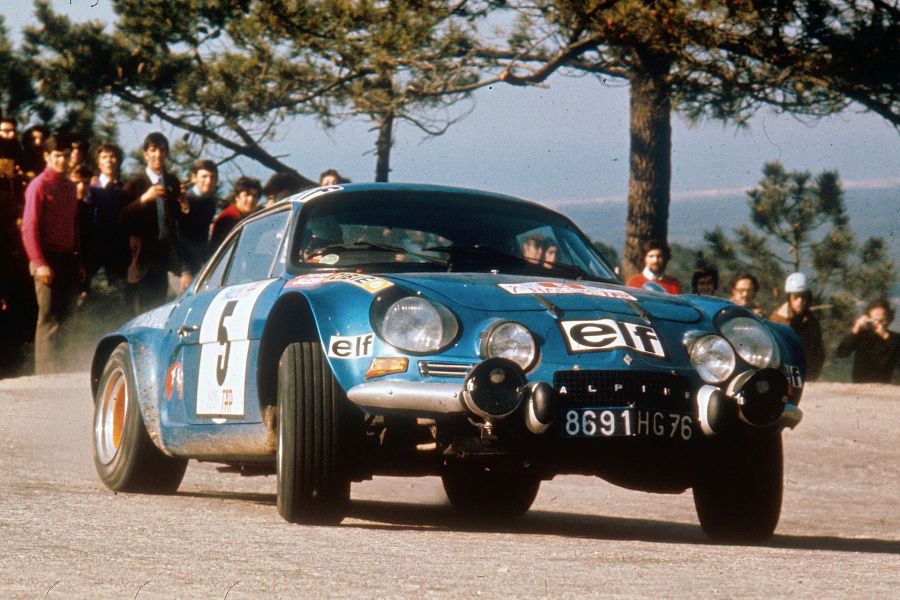 Jean-Luc Therier, #5 Alpine-Renault A110 1973 TAP Rallye Portugal, Jean-Luc Therier, #5 Alpine-Renault A110