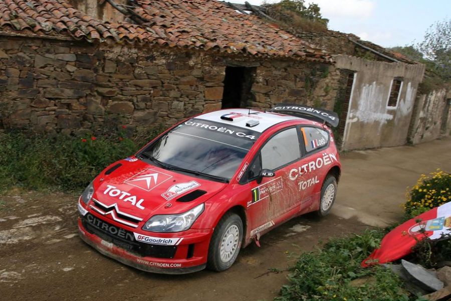 Loeb at 2007 Rallye de Portugal Sebastien Loeb at 2007 Rallye de Portugal