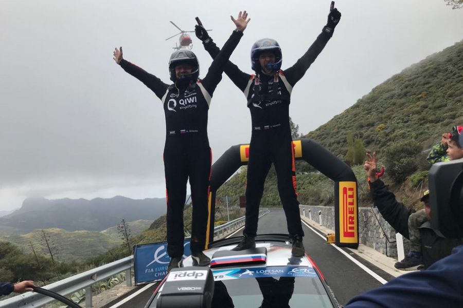 Alexey Lukyanuk, European Rally Championship, Rally Islas Canarias