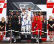 British GT Snetterton race 1 podium