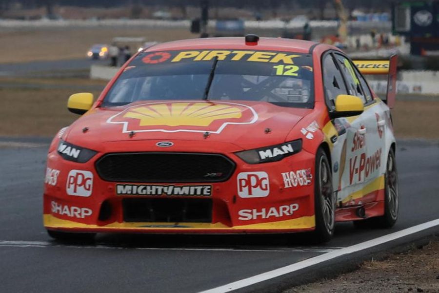 Fabian Coulthard's #12 Ford Falcon