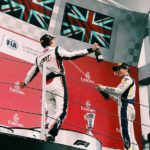 Formula 2 Barcelona Race 1 podium