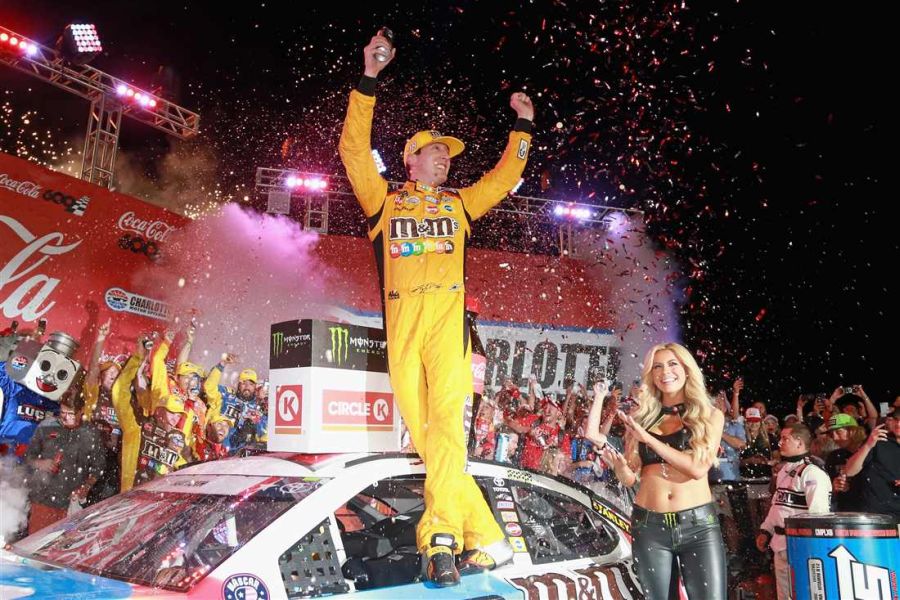 Kyle Busch wins Coca-Cola 600