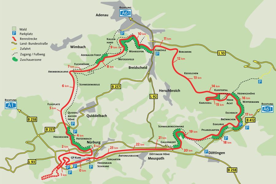 Nürburgring Nordschleife circuit