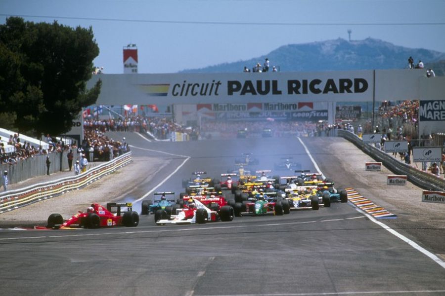 The 1990 French Grand Prix was the last at Circuit Paul Ricard