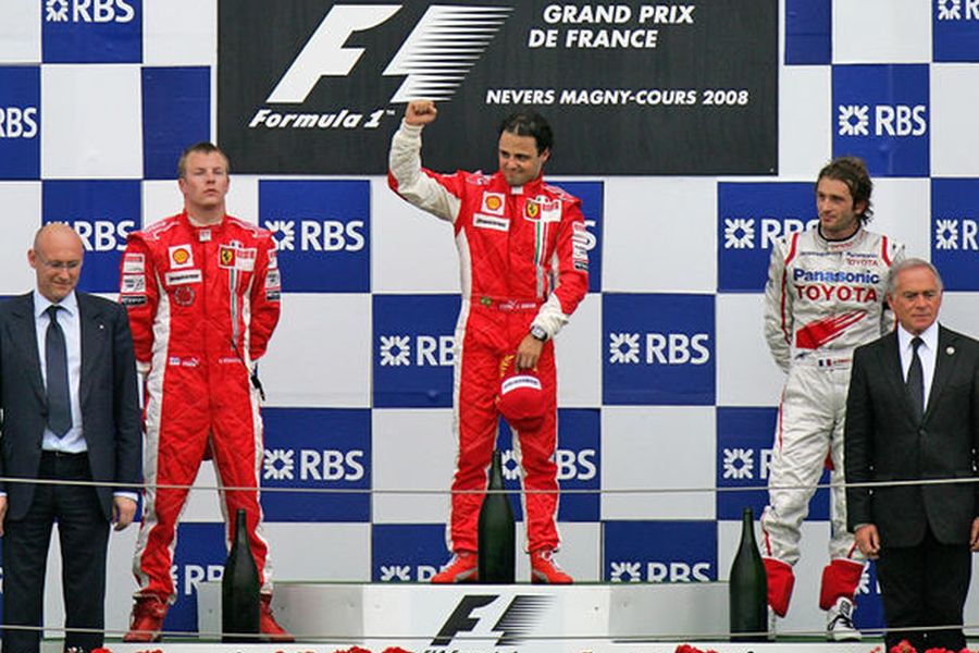 2008 French Grand Prix Felipe Massa