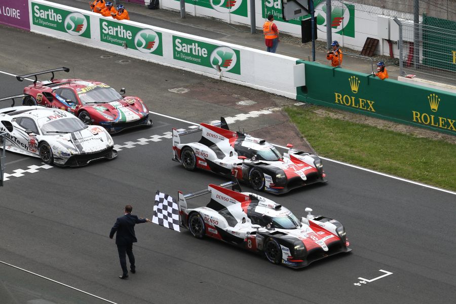 2018 Le Mans 24 Hours, finish