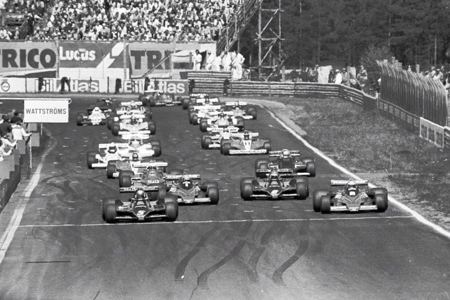 Swedish Grand Prix, 1978, black and white