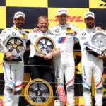 DTM Hungaroring, race 2 podium, Timo Glock, Marco Wittmann, Philipp Eng