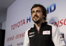 Fernando Alonso Toyota Le Mans 24h official test