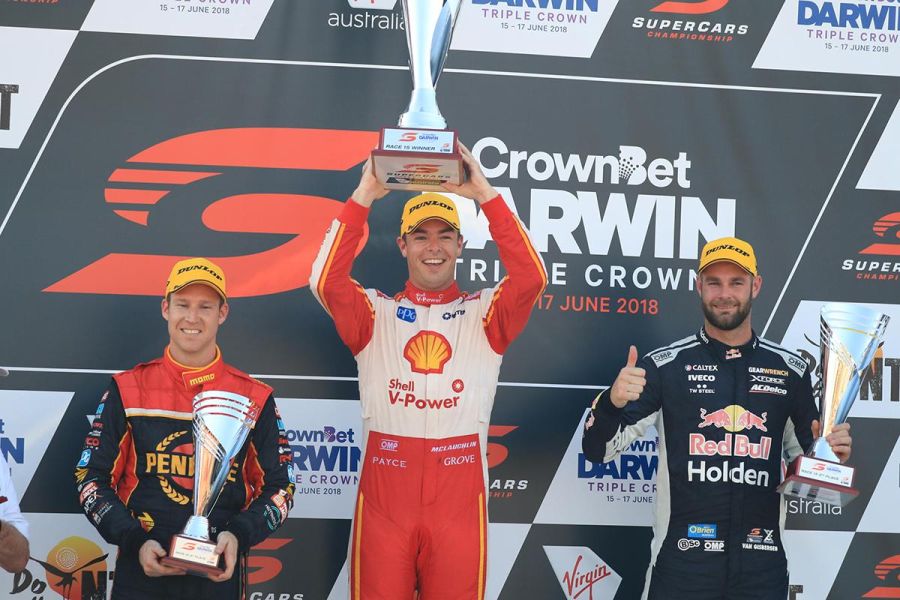 Supercars, Darwin Triple Crown, Hidden Valley Raceway, Scott McLaughlin wins