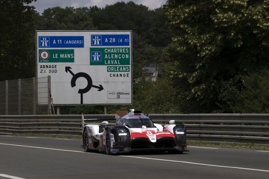 Toyota TS050 Hybrid, Le Mans 24h official test