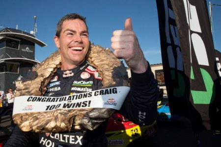 Craig Lowndes 100th Supercars win