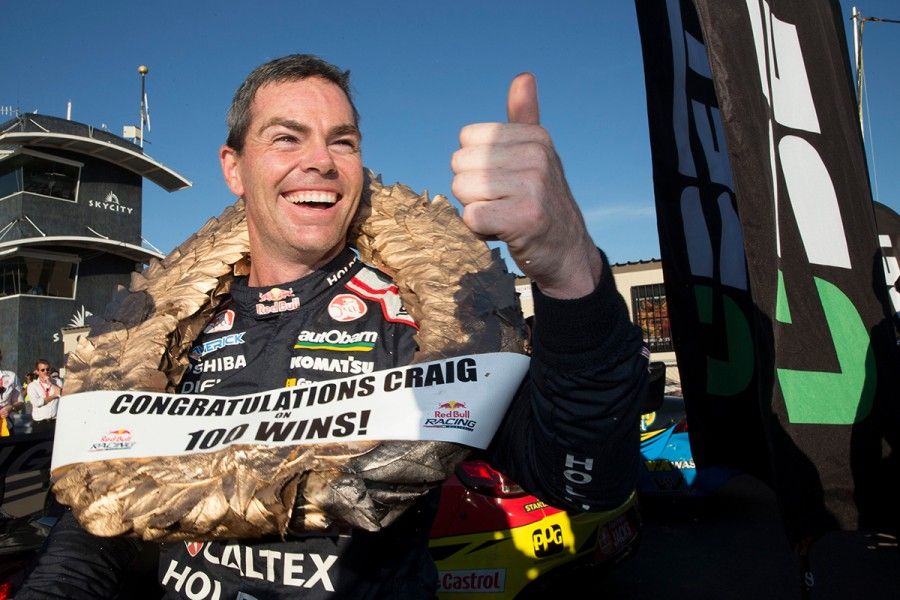 Craig Lowndes 100th Supercars win