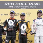 Formula Renault Eurocup, Red Bull Ring, race 1 podium