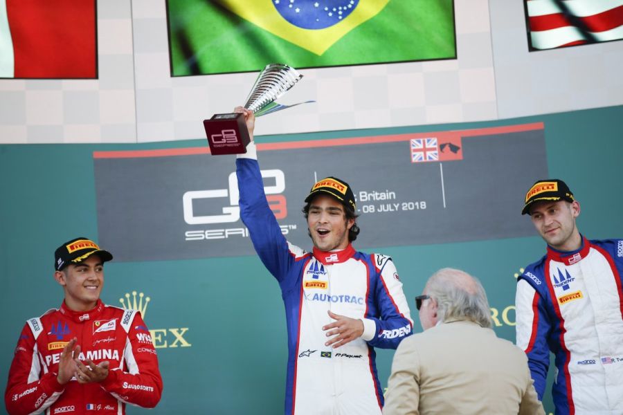 GP3 Series Silverstone race 2 podium