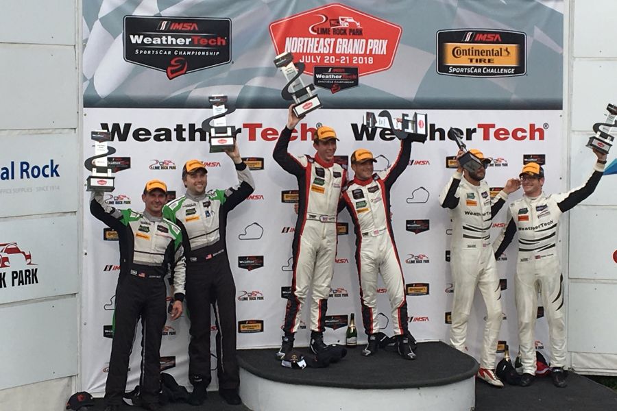 IMSA, Northeast Grand Prix, Lime Rock Park, GTD podium