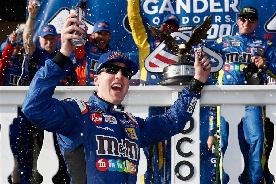 Kyle Busch wins at Pocono Raceway