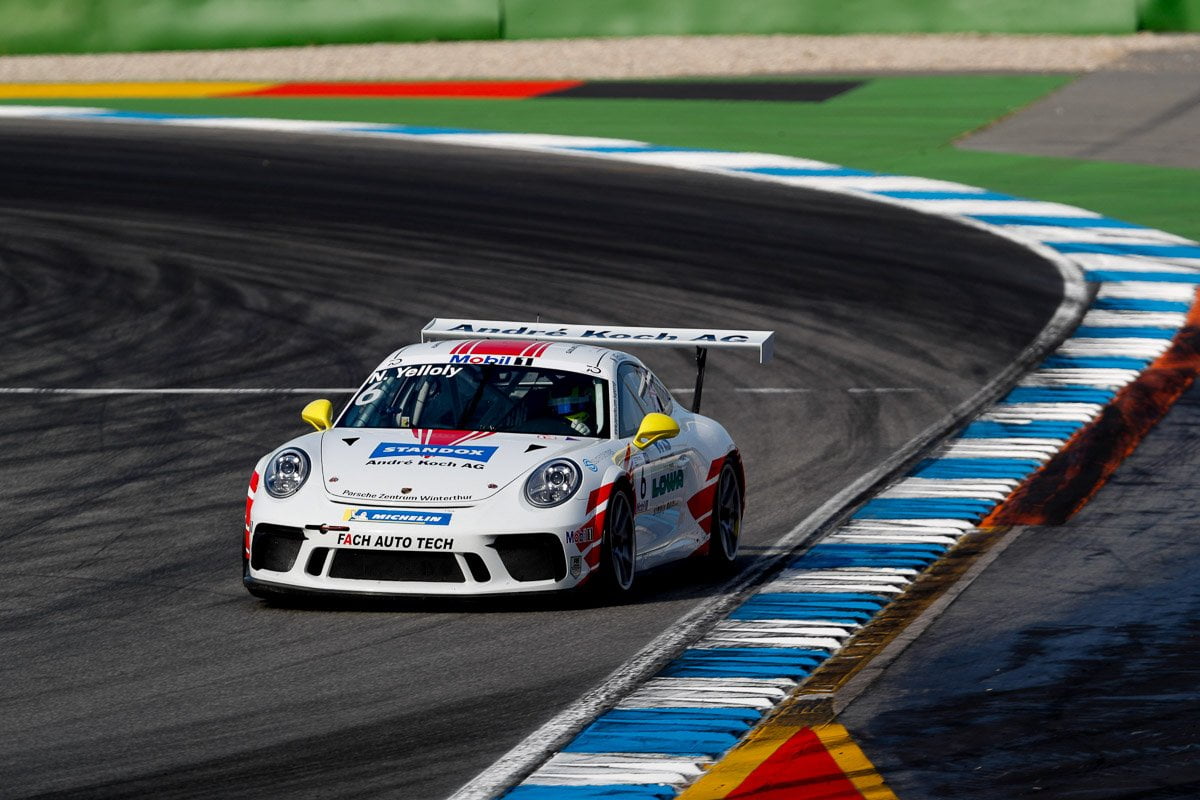 Nick Yelloly Porsche Supercup Hockenheimring