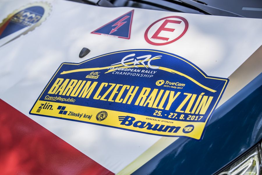 Barum Czech Rally Zlin as a part of European Rally Championship Barum Czech Rally Zlin