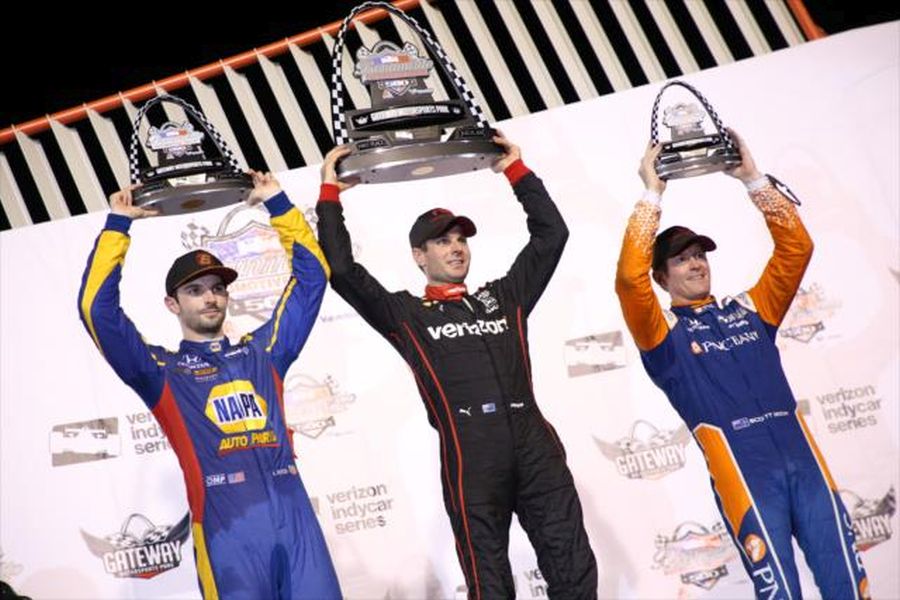 IndyCar Series, Gateway Motorsports Park podium