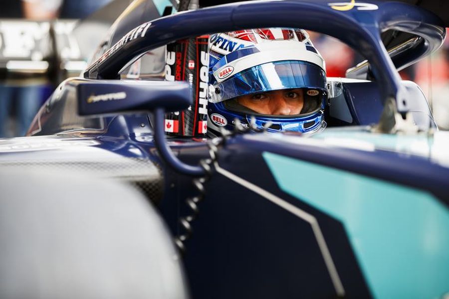 Nicholas Latifi scored his first win of the season at Spa