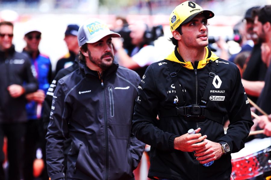 Fernando Alonso, Carlos Sainz Jr