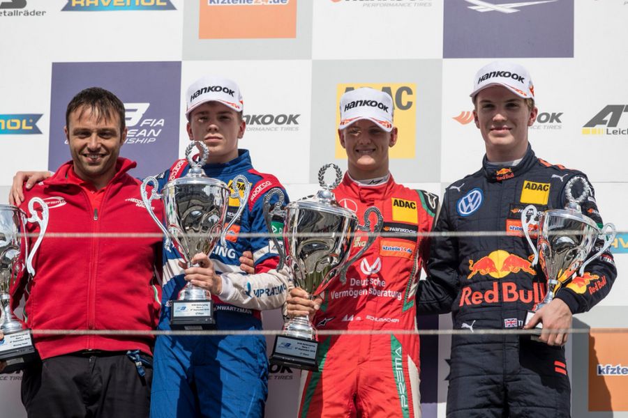 F3 Nurburgring podium