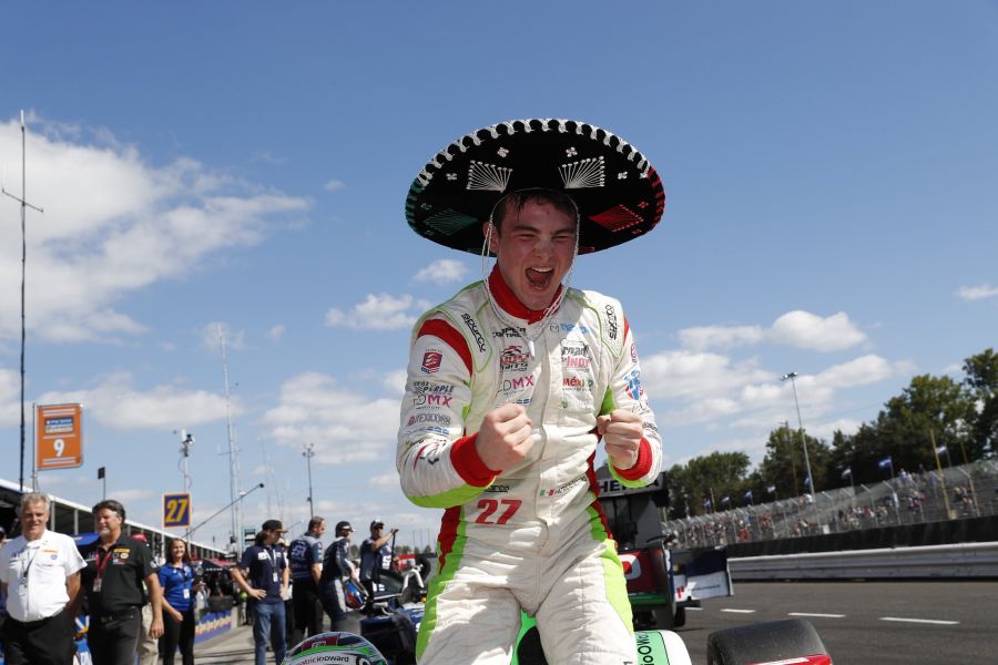 Patricio O'Ward Campeón Indy Lights Series 2018