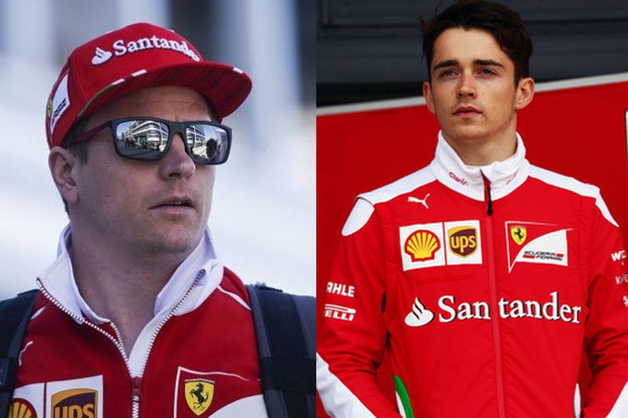 Kimi Raikkonen, Charles Leclerc