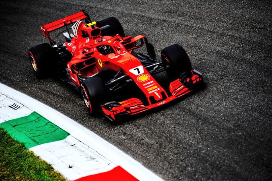 Kimi Raikkonen 2018 Italian Grand Prix Monza