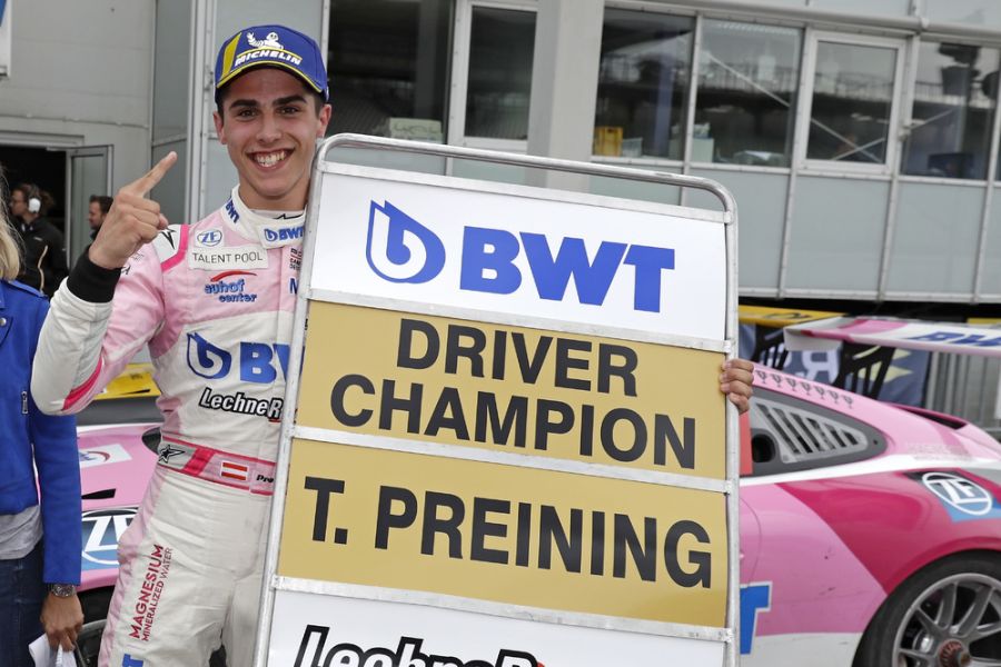 Thomas Preining Porsche Carrera Cup Deutschland champion 2018