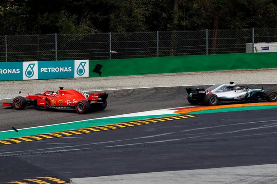 Serbastian Vettel, Lewis Hamilton, Italian Grand Prix