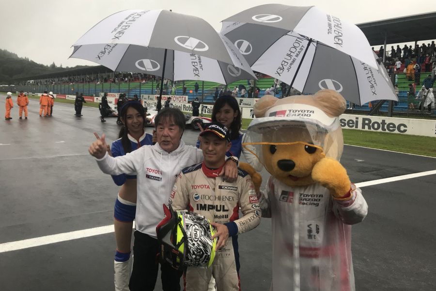 Yuhi Sekiguchi Super Formula Okayama
