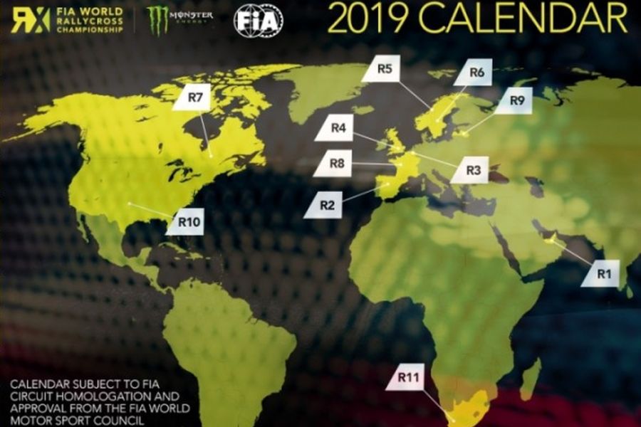 2019 Worlx RX calendar