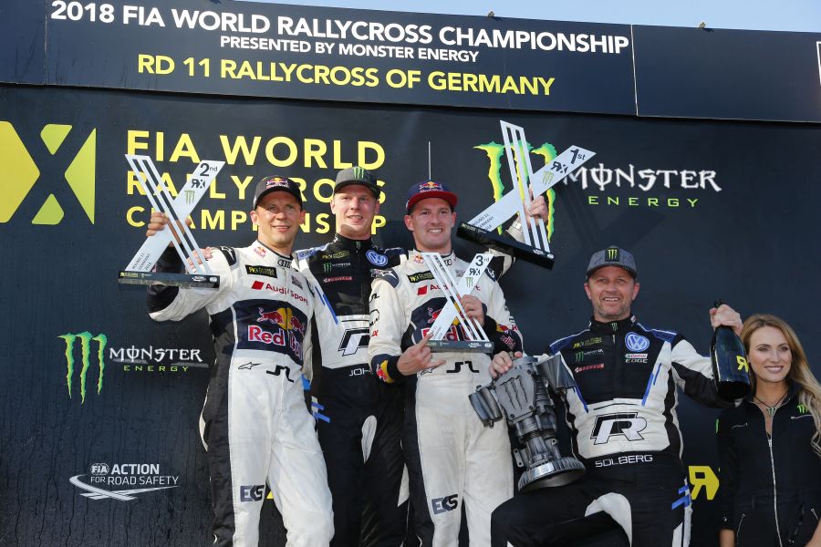 World RX Estering podium