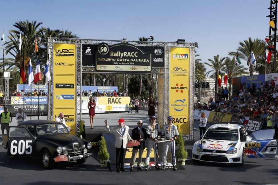 Rally Catalunya anniversary, Alfa Romeo 1900, VW Polo R WRC