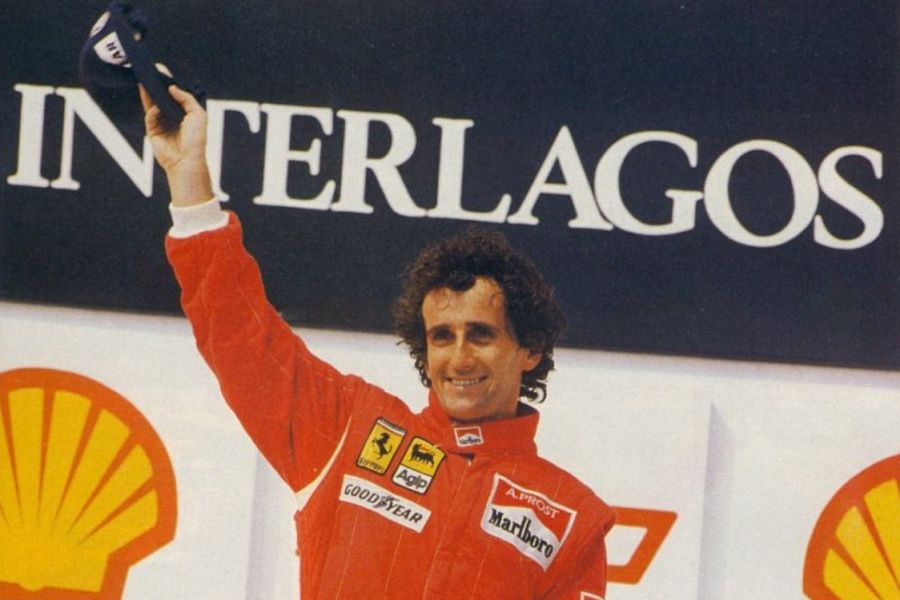 Alain Prost has won five times at Jacarepagua and once at Interlagos