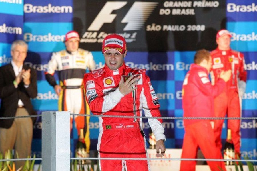 Felipe Massa at 2008 Brazilian Grand Prix