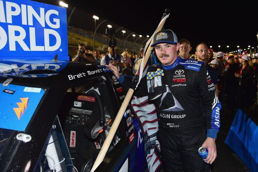 Brett Moffitt 2018 NASCAR Truck Series champion