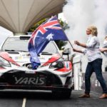 Rally Australia starting ceremony