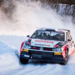 Oliver Solberg VW Polo Rally Aluksne