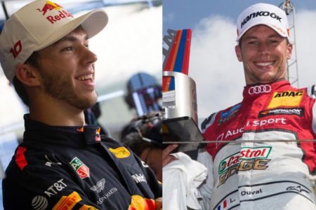 Pierre Gasly, Loic Duval, Team France, 2019 Race of Champions