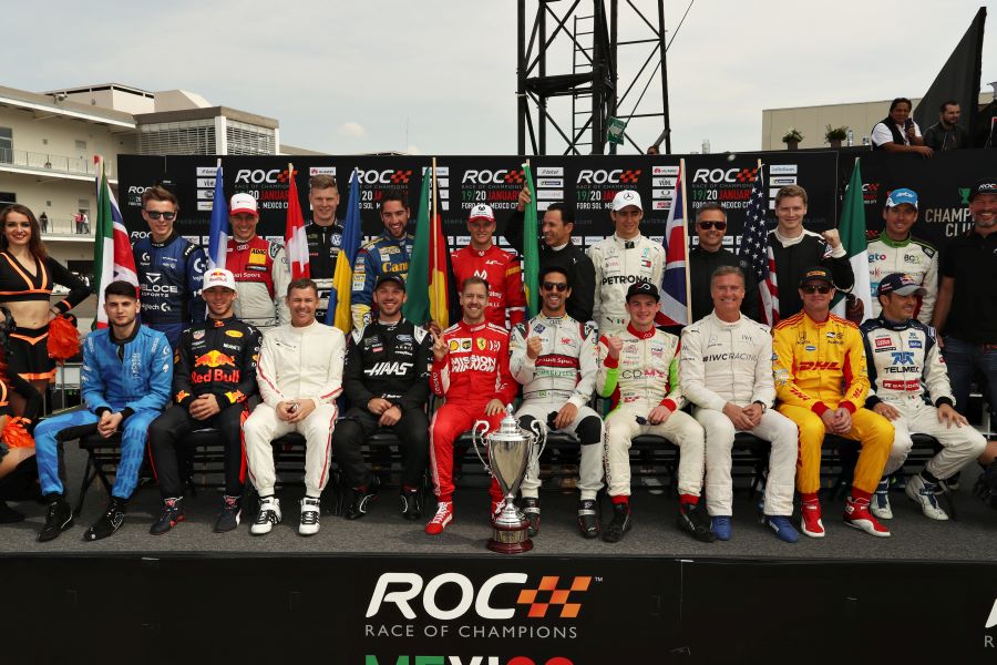 2019 Race of Champions, Foro Sol, Mexico City, Mexico.