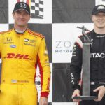 Ryan Hunter-Reay and Josef Newgarden
