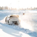 Valtteri Bottas at Arctic Lapland Rally