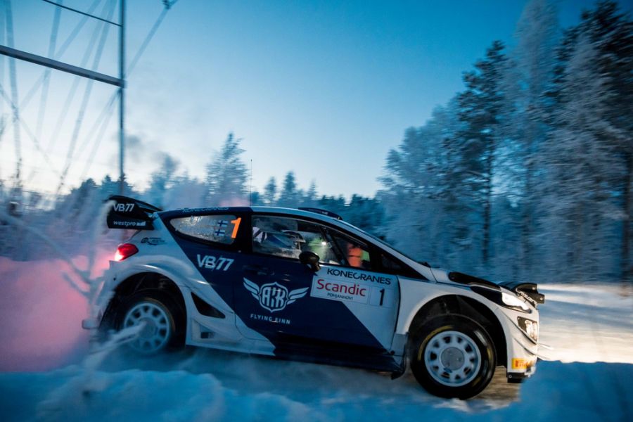 Valtteri Bottas Lapland Rally