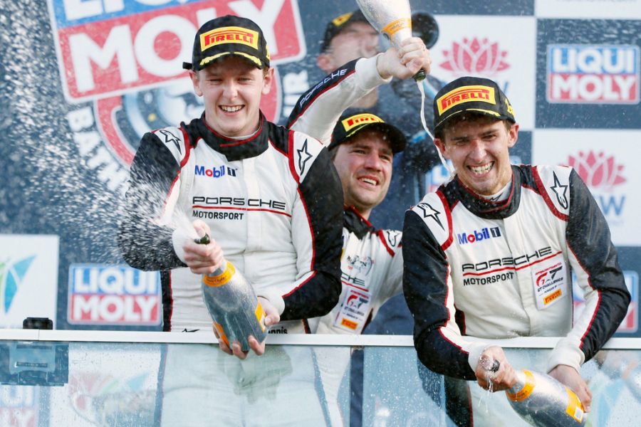 2019 Bathurst 12 Hour, Dennis Olsen, Dirk Werner, Matthew Campbell